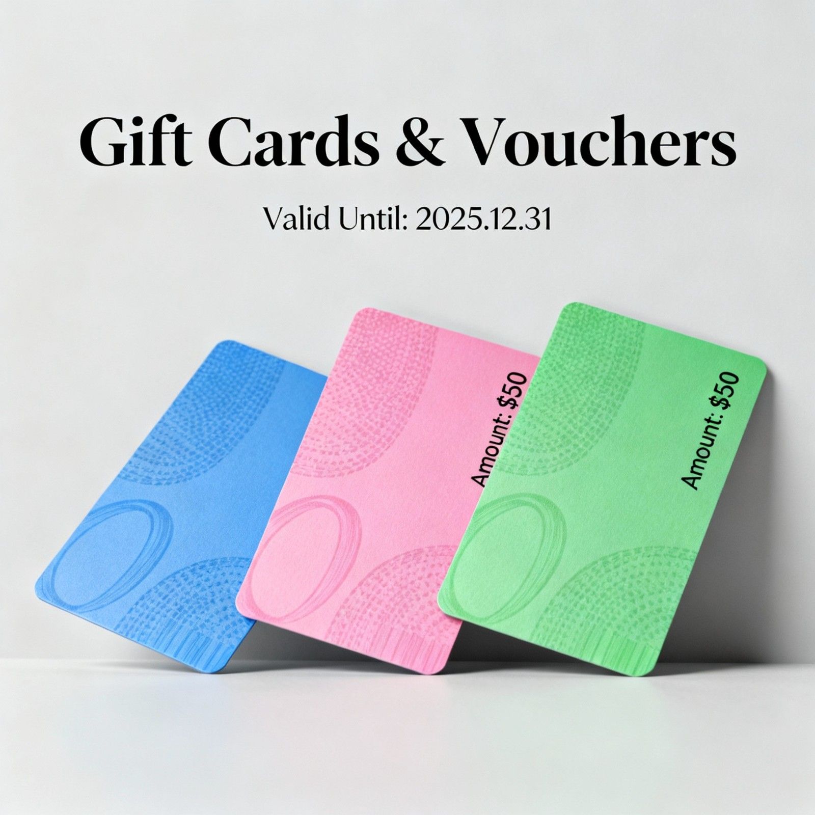 Gift Cards / Vouchers - Design 04